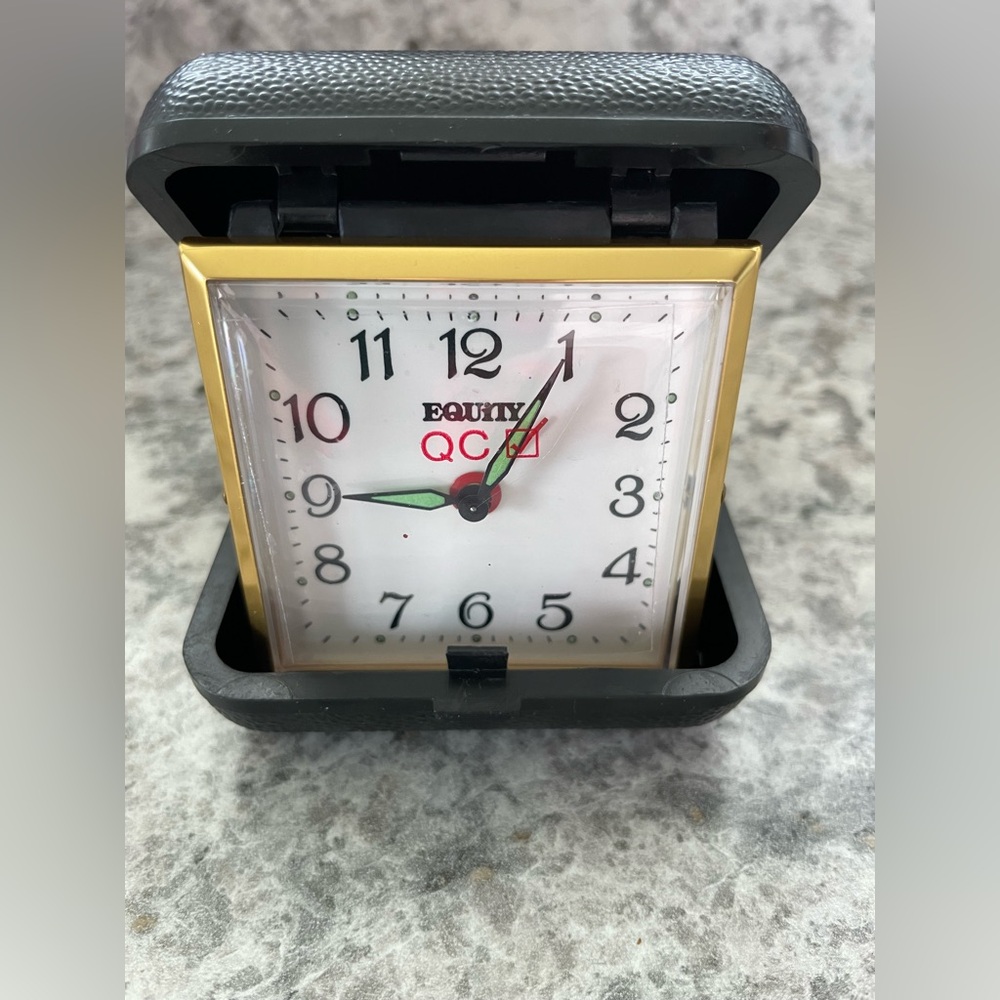 Equity Travel Alarm Clock